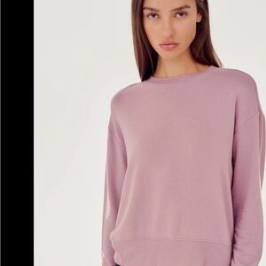 Splits59 Women’s Mauve Crewneck Top